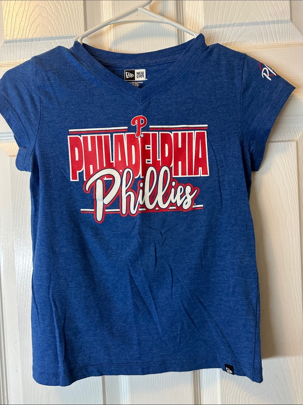 New Era Kids Blue Philadelphia Phillies Graphic Tee